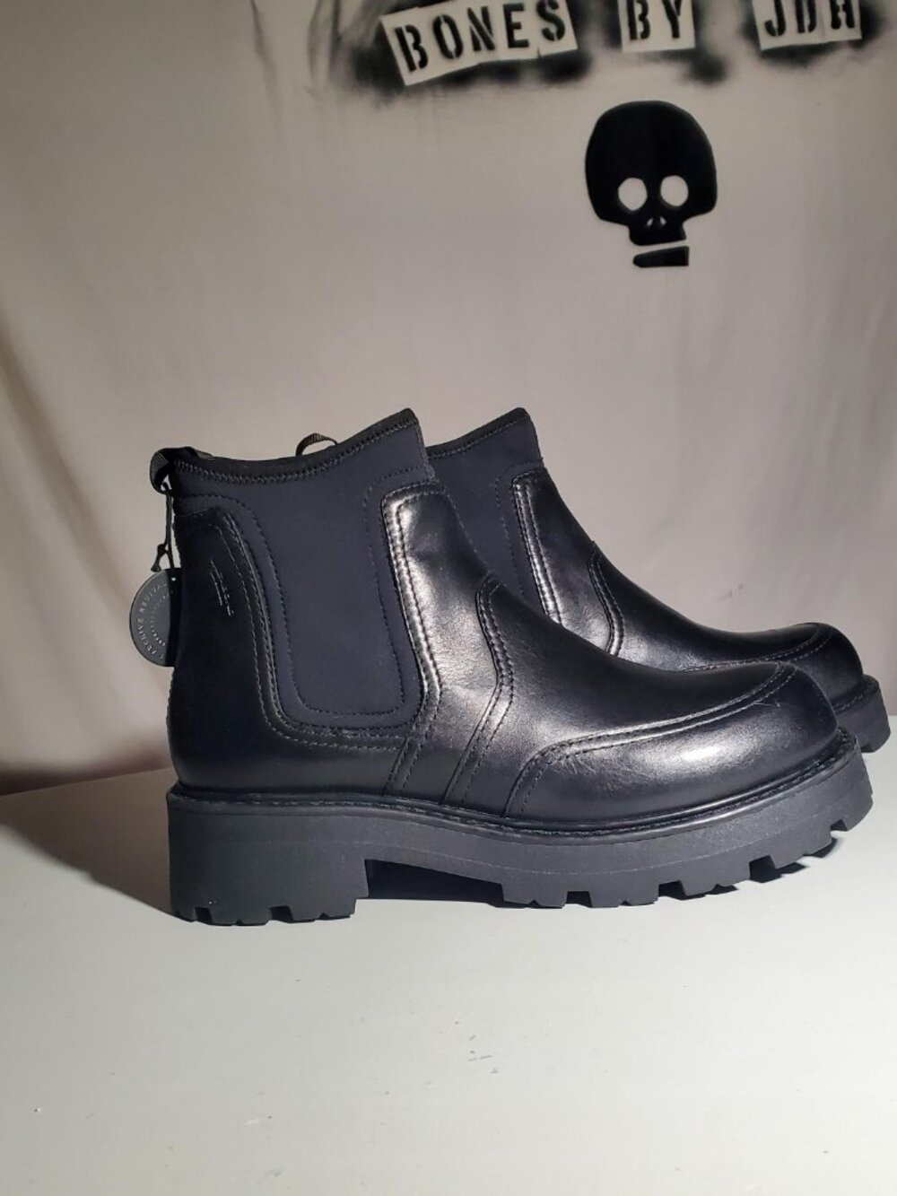 Vagabond Cosmo 2.0 Black Leather Chelsea Boot NWT sz 39EU - Picture 8 of 16
